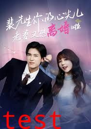 裴先生你的心尖儿老婆又想离婚啦，裴先生的复婚攻略