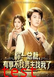 你一总裁，有事不找男主找我了