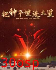 把种子埋进土里